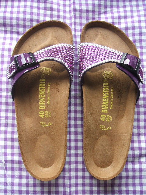 Bling birkenstock 2024 sandals